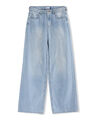 Wide Leg Jeans,AZUL CIELO
